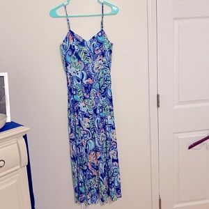 Lilly Pulitzer Hanging With Fronds Marnee Jumpsuit